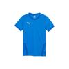 Puma Teamgoal Breathable Round Neck Mesh Pullover Football Short Sleeve T-Shirt Women T-Shirts Dark-Blue 704378-02