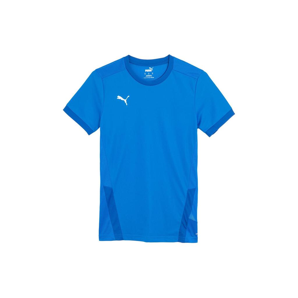 Puma Teamgoal Breathable Round Neck Mesh Pullover Football Short Sleeve T-Shirt Women T-Shirts Dark-Blue 704378-02