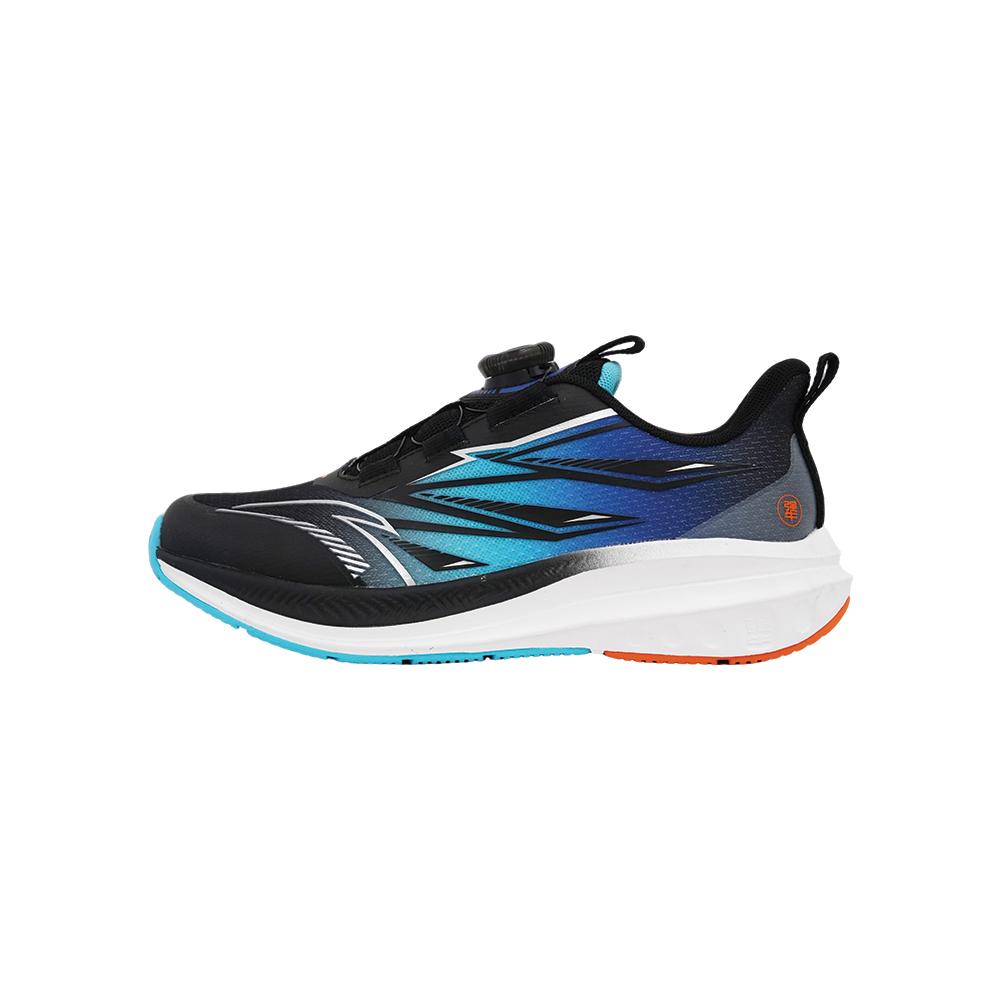 Anta Kids Running Shoes Comfortable Kids Sneakers Black Lake-Blue Sky-Blue 312535554D-1