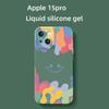 Красочное улыбающееся лицо, подходящее для минималистичного чехла Apple 15/14/13 для iPhone 12prom с защитой от падения 7/8P