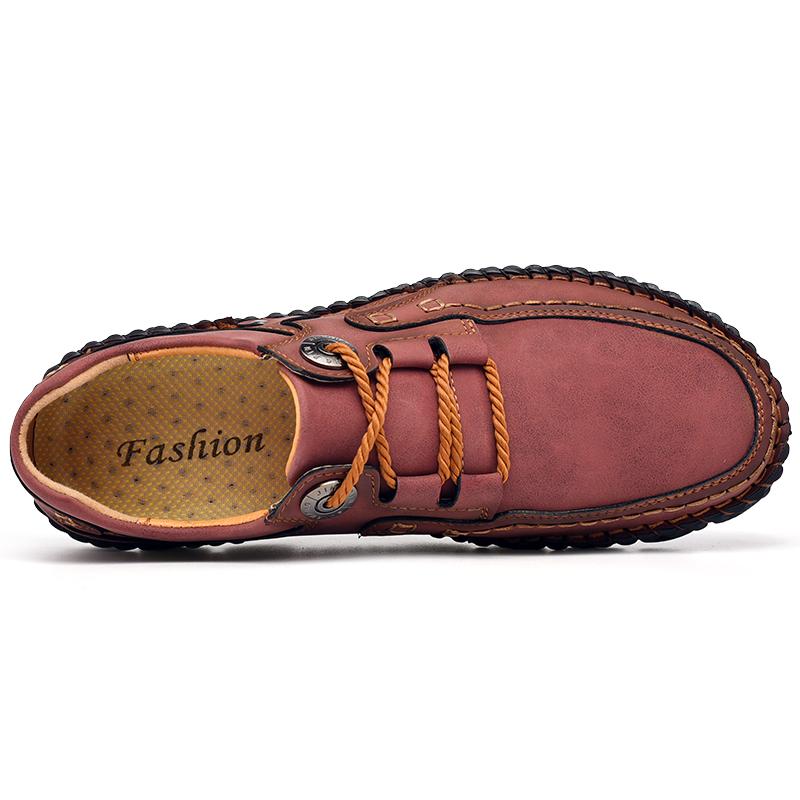 Повседневная кожаная обувь ручной работы, мужские лоферы, удобная мужская обувь из мягкой кожи, мокасины, мужская обувь на плоской подошве