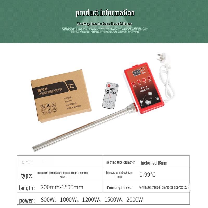 Smart Digital Radiator Heating Rod