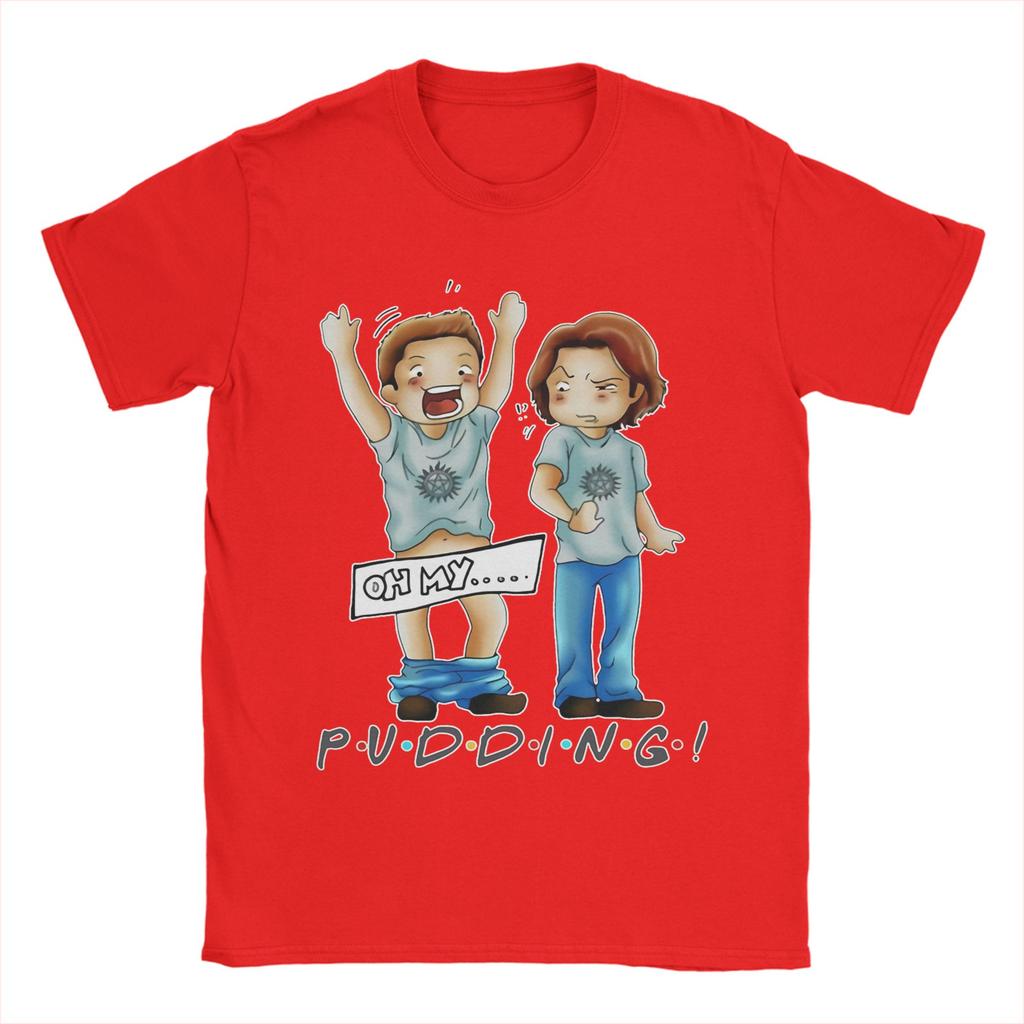 Fashion Pudding Dean Supernatural TShirts for Men Round Collar Pure Cotton T Shirt Short Sleeve Tee Shirt Gift Idea Clothing