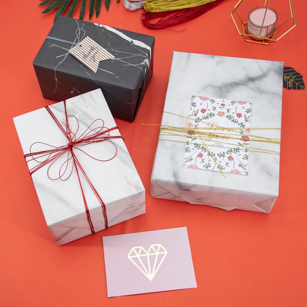 109 Yards Decorative Metallic Bakers Twine Wrapping Twine String for Christmas Gift Wrap DIY Craft