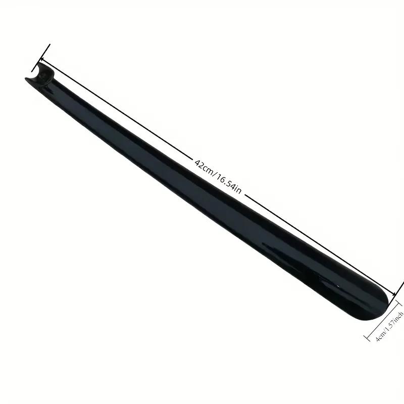 1PC Flexible Shoe Assistant Suitable for Elderly and Pregnant Women - Hanging Storage Design, Durable Plastic Shoe Spoon