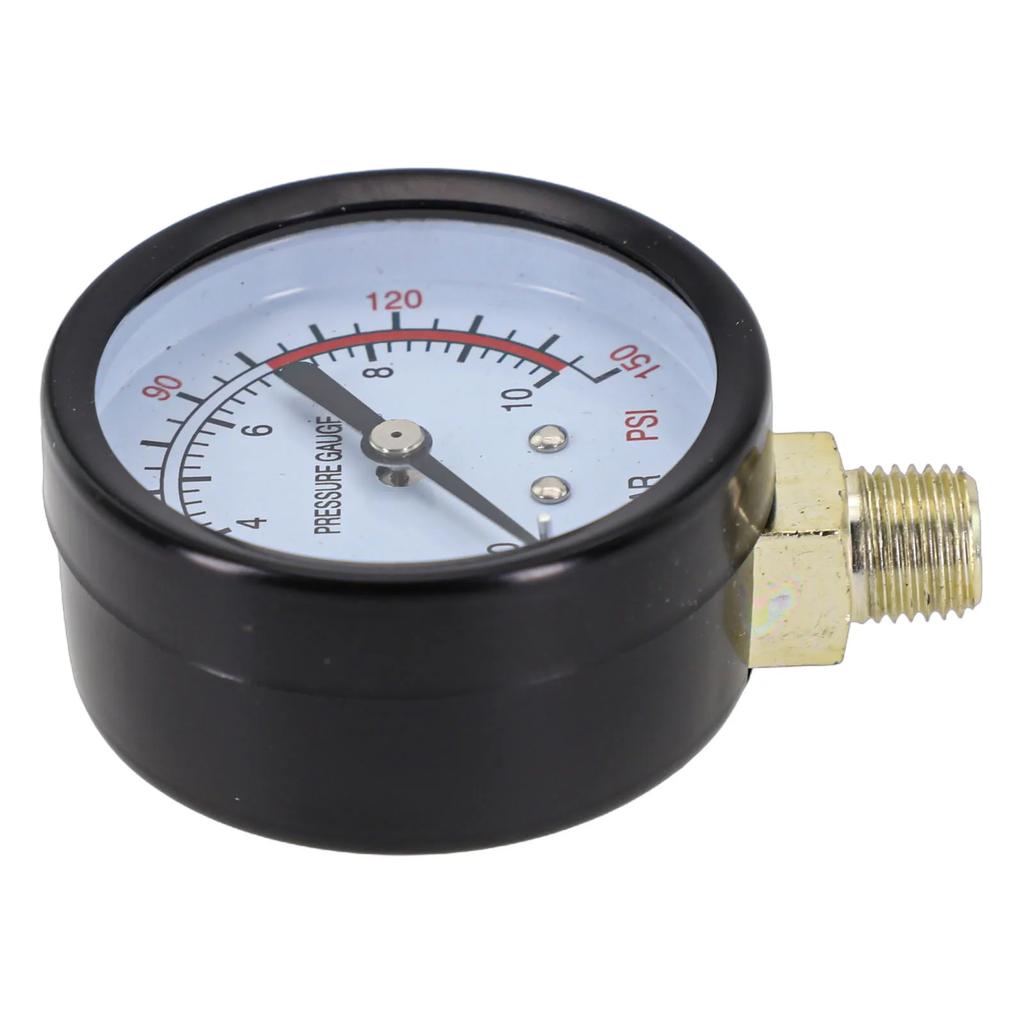 Аналоговый манометр Y60 от 0 до 1,6 МПа, от 0 до 230 PSI для систем воздушных компрессоров, совместимый с пневматическим оборудованием и оборудованием ОВК
