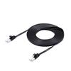 Elecom LAN Cable CAT6A 5m Unbreakable Nail Break Prevention Connector Super Flat Black ECLD-GFATBK50