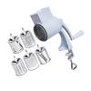 Nut Mill with Drum Multifunctional Grinding Tool Practical Nut Grinder Handy Food GradChopper Hand-Crank Shredder
