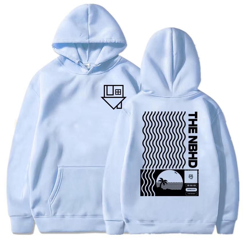 Альбом Wiped Out Печать Худи NBHD The Neighbourhood Группа Свитшоты С длинным рукавом Худи-пуловеры защита окружающей среды