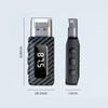 Автомобильный Bluetooth 5,3 FM-передатчик приемник Handsfree Call Mini USB беспроводной адаптер авто аудио со светодиодным дисплеем для автомобиля FM-радио
