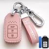 Leather Car Key Remote Cover Full Case Accessories  Honda Civic Accord HR-V CR-V CRV 11th 2022 2023 City Fit Odyssey Jade RB6
