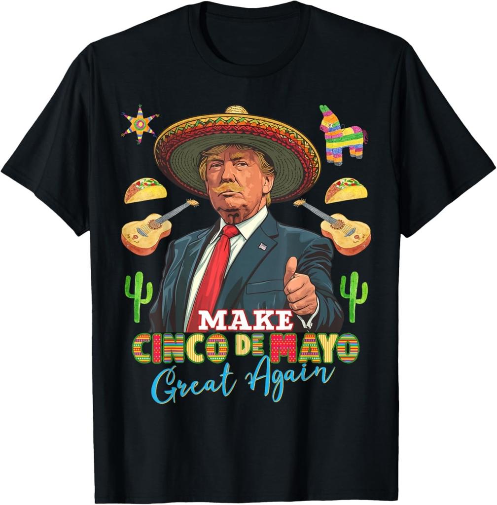 Пять мая Сделай Пять мая снова великим Дональд Трамп Футболка