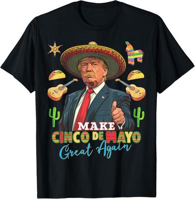 Пять мая Сделай Пять мая снова великим Дональд Трамп Футболка