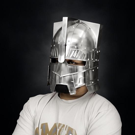 Древний гномий боевой шлем Властелин Колец Фэнтезийный доспех Реплика для, Косплея Средневековый воин