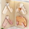 Cross-border New Non-punching Suction Cup Rotating Suction Cup Lid Rack Kitchen Rack Cutting Board Rack Storage Hanger Wholesale