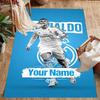 Cristiano Ronaldo (120) Customizable Name Floor Rug Office Rug Design for Decorate room Bedrooms Dining Room Study room Antislip Carpet