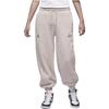 Jordan Свободные спортивные штаны с вышивкой Love Drawstring, женские спортивные штаны Fossil-Lime FD4804-292