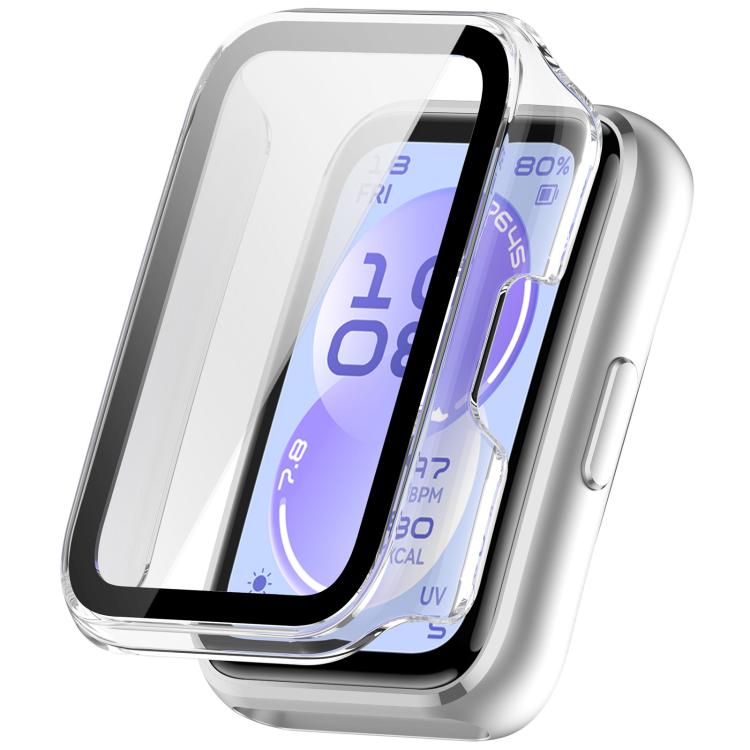 Tempered‑Film Integrated PC Anti‑Scratch Full Protective Watch Case Cover For Huawei Band 11 Pro / 11 Pro NFC