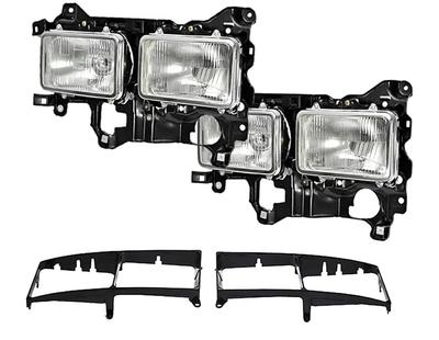 НОВЫЙ Canter для Mitsubishi Fuso Спецификация за рубежом Square Eye Фара левая и правая Комплект Экспортная спецификация Боковая сторона пассажира Правая правая левая левая левая левая левая