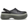 Crocs Модная Удобная и Модная Обувь с Отверстиями Унисекс Черная