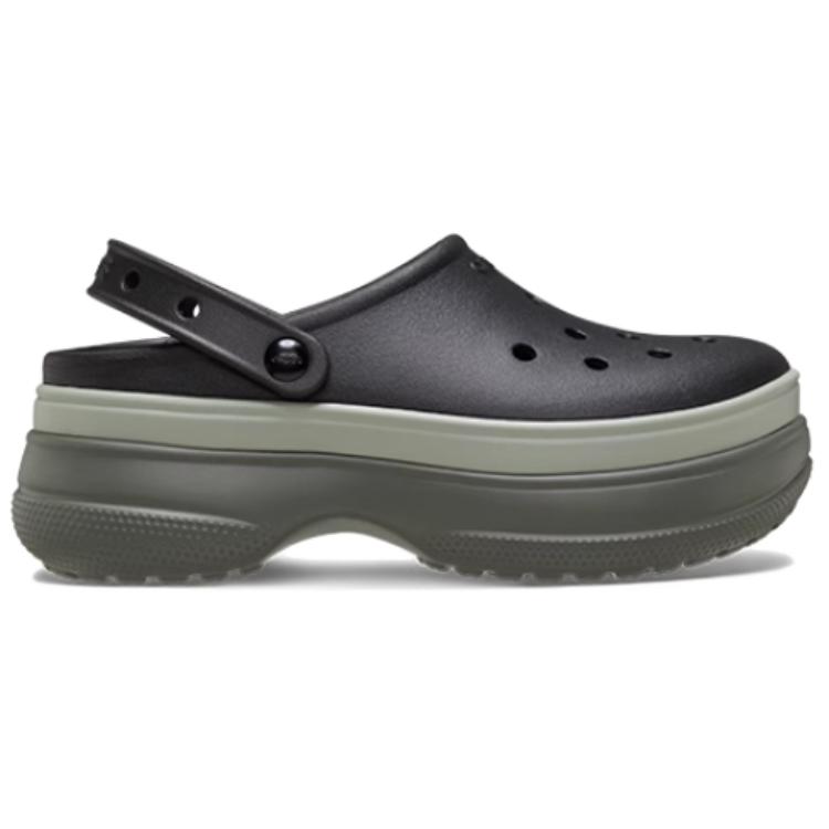 Crocs Модная Удобная и Модная Обувь с Отверстиями Унисекс Черная