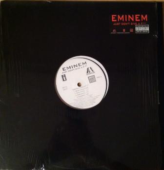12-дюймовая пластинка EMINEM - Just Don't Give A F*** INT1295037 Interscope Reco 1998 US Рэп и хип-хоп/R&B Б/У