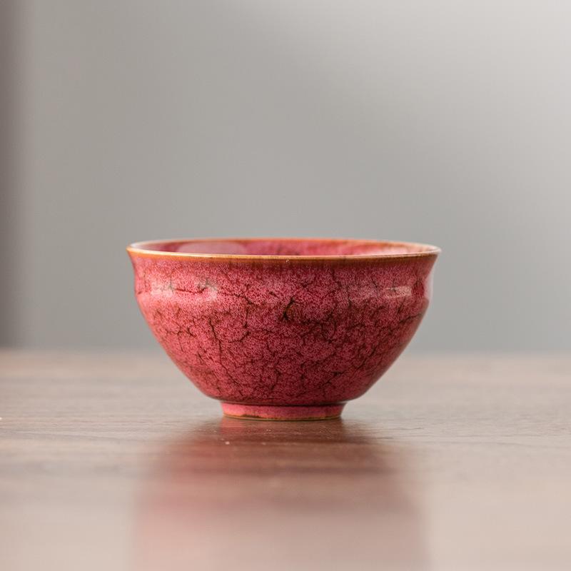 Бутиковая чашка для чая с печной глазурью, мастерская чашка, керамический чайный набор для кунг-фу, набор чайных пиал, бытовые подарки, чашка Jianzhan Wuxing