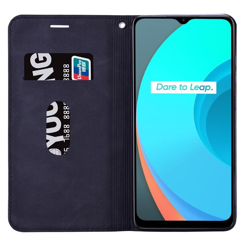 Роскошный магнитный флип-чехол-кошелек для Realme C21 C21Y C25S C3 C35 8i 9i 7 8 9 Pro OPPO A52 A54 Vivo Google Pixel Motorola Moto Oneplus Nord чехлы для телефонов