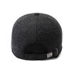 Outdoor Middle-Aged and Elderly Cap Men's Winter Warm Baseball Cap Dad Cotton Cap Ear Protection Peak Cap