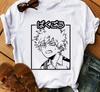 Japanese Anime My Hero Academia Graphic Print T Shirt Fashion Casual Crew Neck Short Sleeve Plus Size T Shirt Unisex