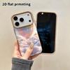 Phone case: 2D flat lambskin suitable for iPhone 18 17 16 15 14 13 Pro protective case, hot air balloon, Christmas and Halloween gifts