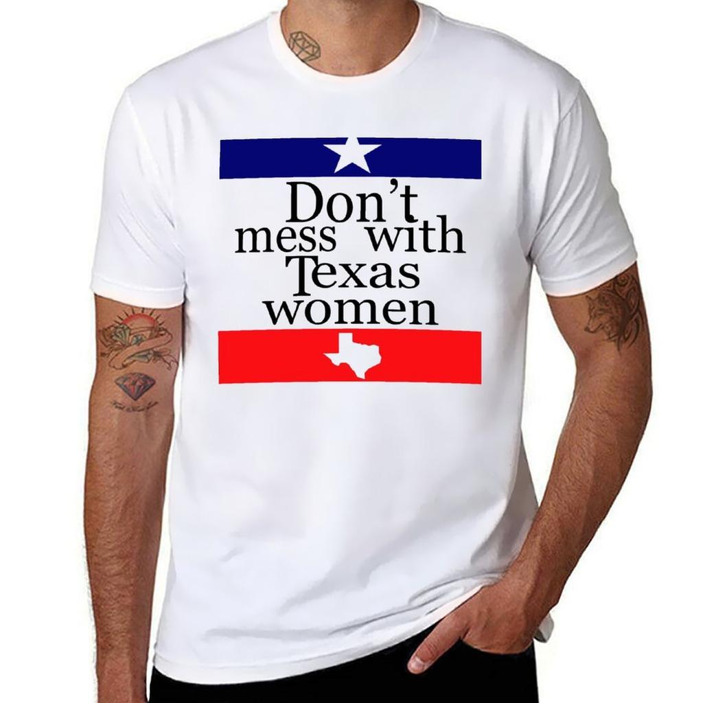 Don't mess with Texas woUnisex shirts T-Shirt PerforUnisexce Workout Short Sleeve Tee
