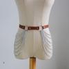 Sexy Pu Leather Multi-layer Chain Chest Chain Metal Leather Bra Top Accessories Body Chain
