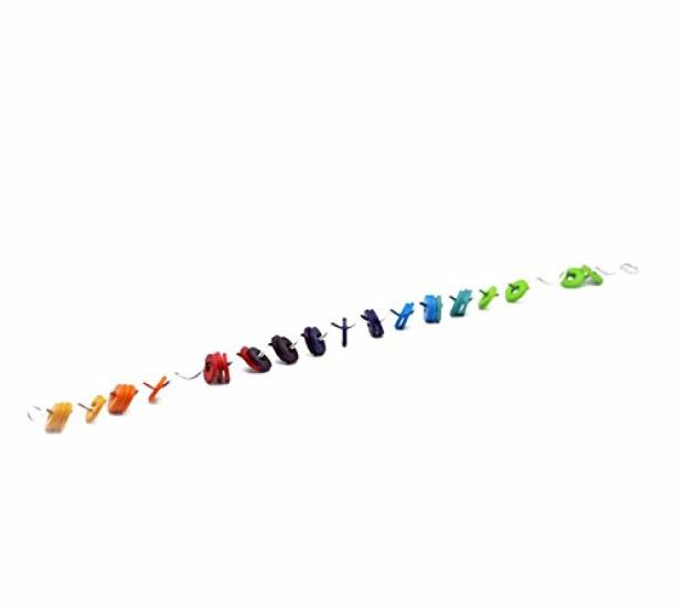 Игрушки Обучающие игрушки Спиральное повторяющееся движение Наука Визуальная игрушка 52 см Радуга Радужная спираль Grimm's