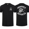 Удивительные футболки Мужская футболка свободного покроя Essential Mongols Logo Motorcycle Union Футболка Мужские футболки Графический уличный стиль
