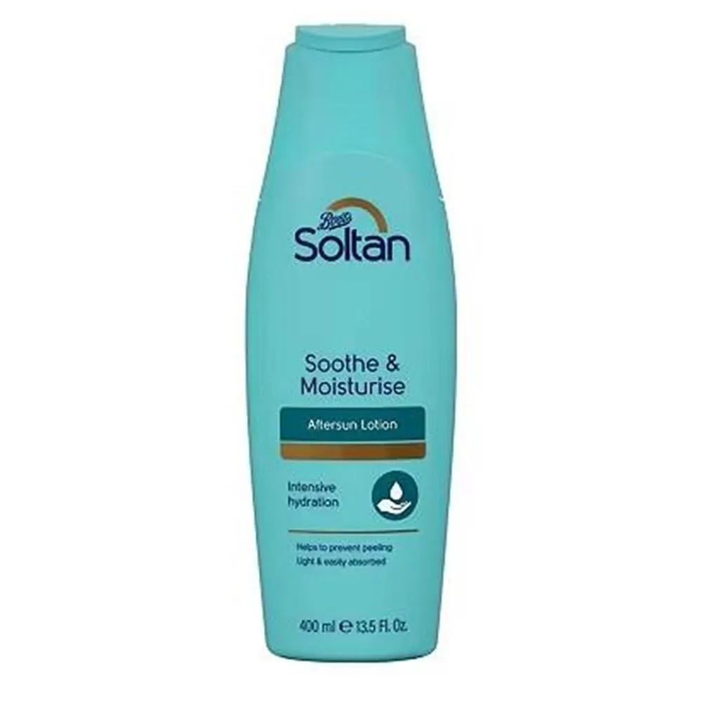 Лосьон после загара Soltan 400 мл 1 упаковка Успокаивает и увлажняет Soltan Успокаивающий и увлажняющий лосьон после загара 400 мл