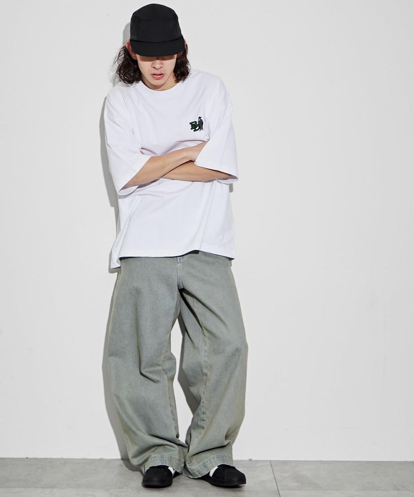 WEGO Ben Davis Шорты Длинные Уличные Оверсайз Свободные Размеры Короткая Белая Мужская Футболка на заказ, Рукав, Рукав, Вышивка в одну точку, Стиль, Силуэт,