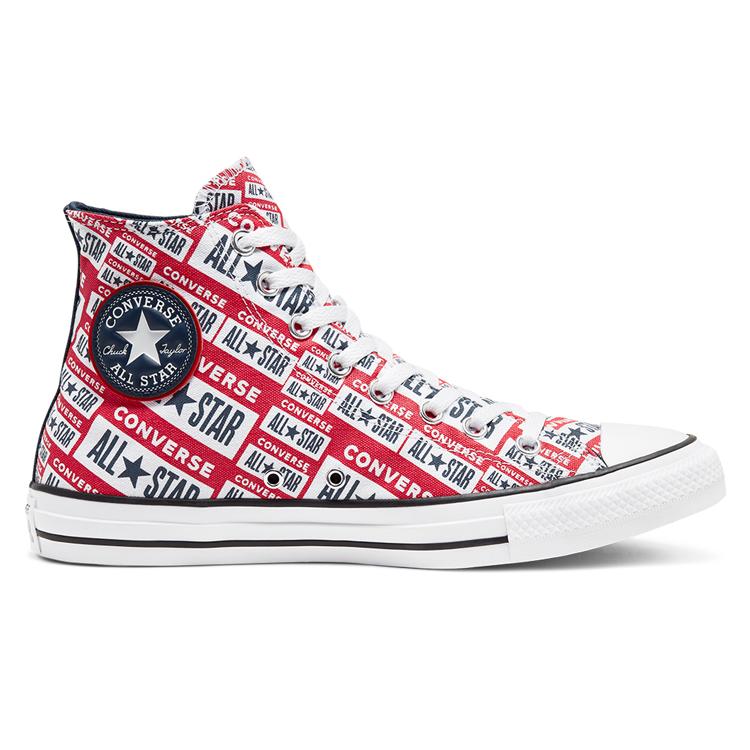 Converse Кеды Chuck Taylor All Star Hi Логотип Красный 166984C