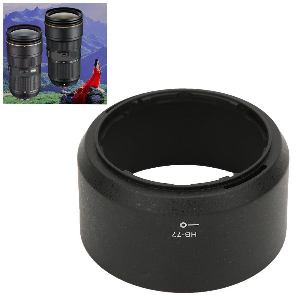 HB 77 Plastic Lens Hood Replacement for Nikon AF P DX NIKKOR 70 300mm f   4.5 6.3G ED   VR