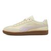 Puma 9-T Модная удобная прочная повседневная обувь с низким верхом из коровьей спилковой кожи Унисекс Повседневная обувь Молочно-белый 398174-17