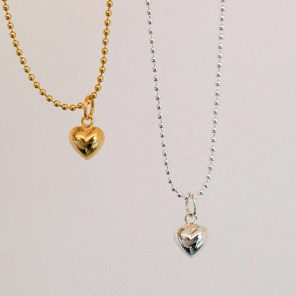 14K Gold-Filled Silver Love Dew Necklace