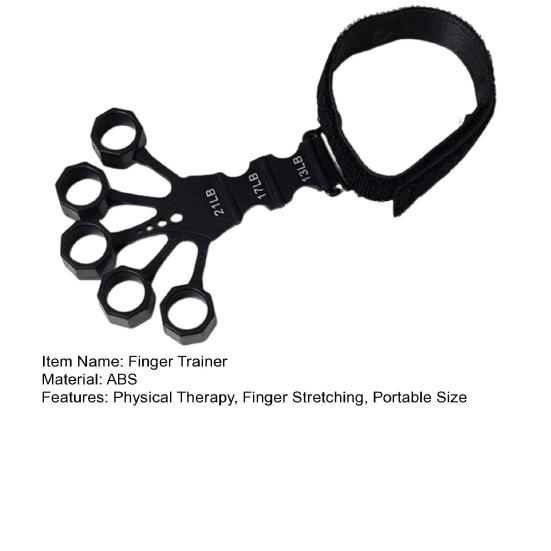 Эспандер для пальцев 13-21 фунтов сопротивления, регулируемый, тренажер для растяжки пальцев, для гибкости пальцев, для физического восстановления, тренажер для силы хвата