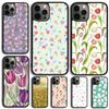 Цветочный чехол для телефона с тюльпанами, весенний, для Apple iPhone 17 Air Pro Max Plus, чехол-бампер для iPhone 17 Air 14 15 16 13 12 Max, защитная крышка