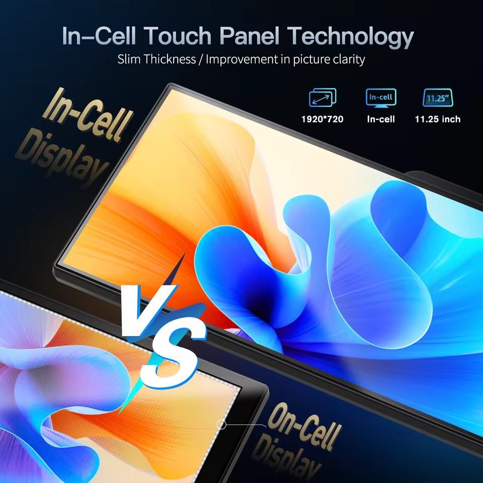 H70 Plus 11,4″ 4K ADAS Видеорегистратор 60 кадров/сек Беспроводной Car Play и Android Auto Двойная запись Ночное видение DVR