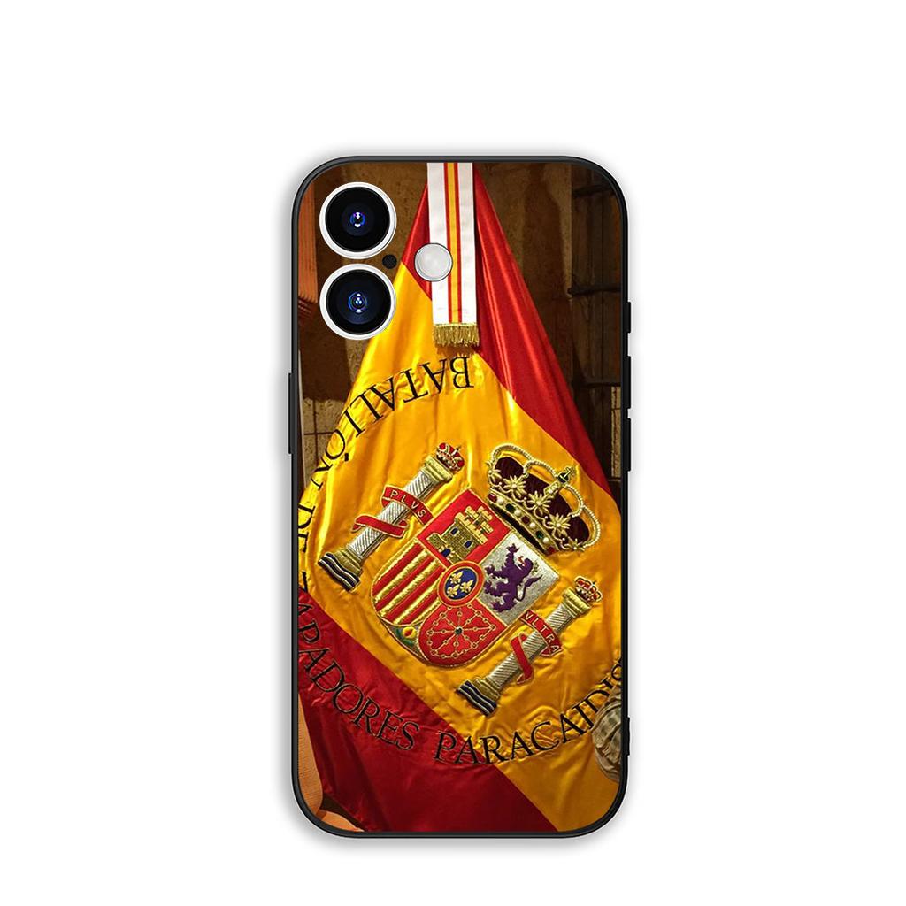 Чехол для Samsung Galaxy A55 A56 A25 A36 A54 S8 S9 S21 S20 FE A53 A13 A12 A14 A33 A70 A71 A51 A21S Чехол Флаг Испании Желтый Красный