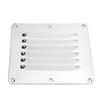 Silver Louvered Vent Cover Ventilation Covers Marine Boat Air Vent Plate Window Square Vents  Boats
