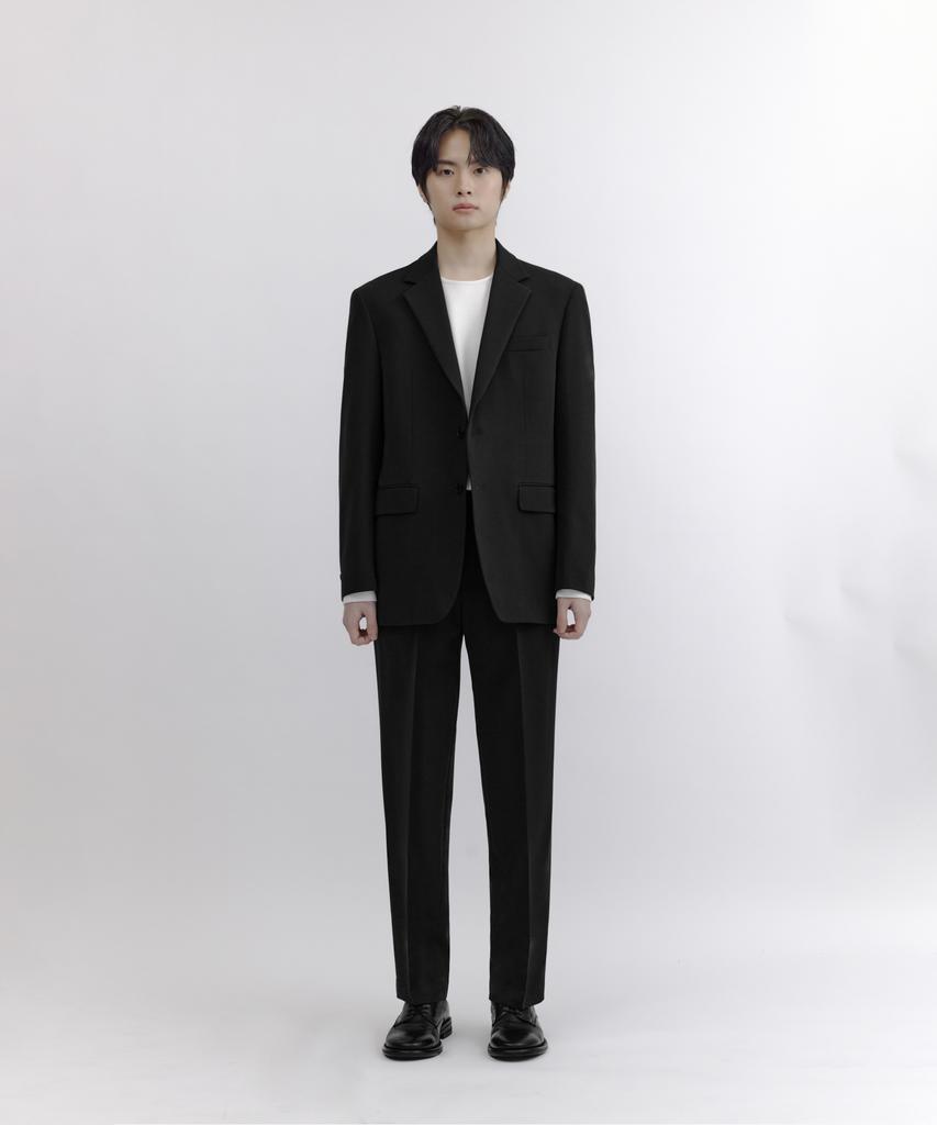 NONBLANK Semi-Wide Fit Slacks_Black