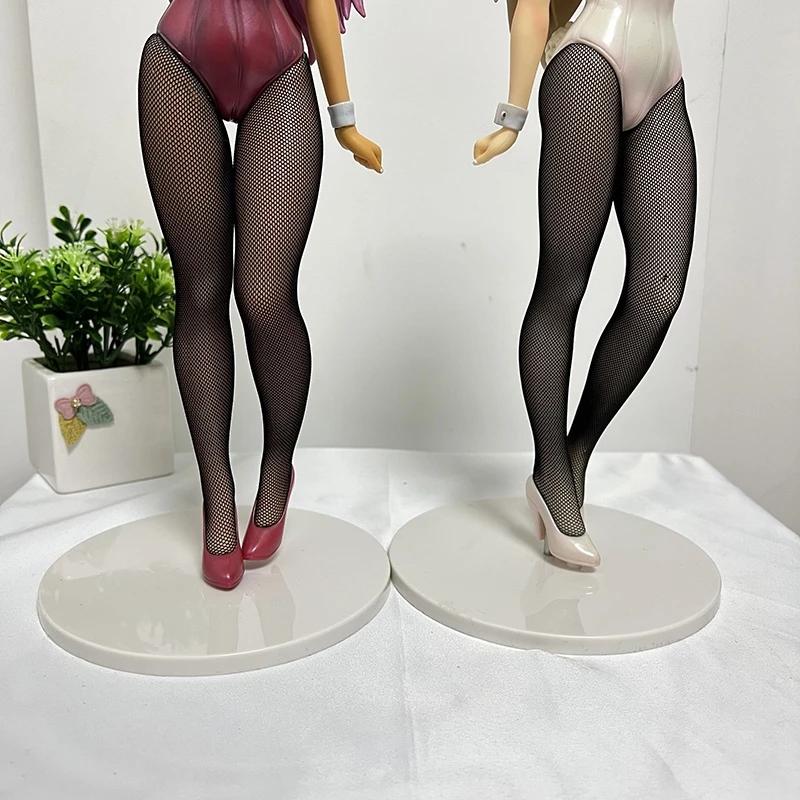 39 см аниме Fate kaleid Liner Puella Magi Madoka Magica Chloe von Einzbern Bunny ver. Сексуальная статуя аниме из ПВХ для девочек, фигурки, игрушки