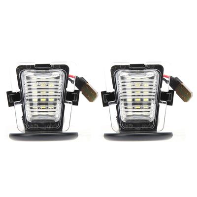 Пара светодиодных фонарей подсветки номерного знака подходит для Jeep Wrangler JK 20072018DC12V