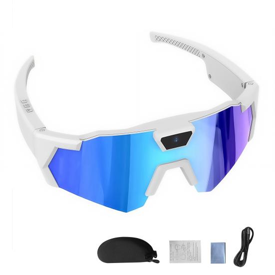 4K POV Glasses Smart Baseball Sunglasses with Camera Photos Audios Videos Recording Lightweight Men Women Camera Wearable Eyewear